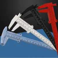 Wenwan Measuring Caliper 0-150mm Student Mini Measuring Tool Experiment Teaching Household Plastic Vernier Caliper