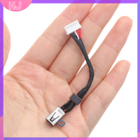 【HJ】 แล็ปท็อป DC Power Jack CHARGING CABLE Connector สายไฟสำหรับ Dell XPS 15 9550 9560