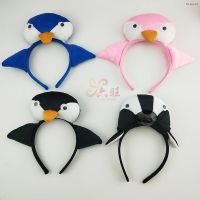 ? COS hair band Halloween sea animal show props hoop little penguin black head children card masquerade