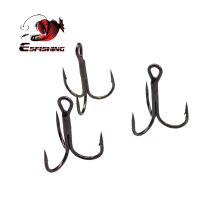 【CW】 ESFISHING 12pcs Fishing Carbon Barbed Fishhooks Super Hooks Sea Tackle Accessories with