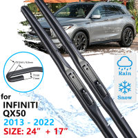 Car Front Wiper Blade For Infiniti QX50 QX55 J55 J50 2013~2022 Windscreen Windshield Wipers Windows Accessories 2021 2020 2019