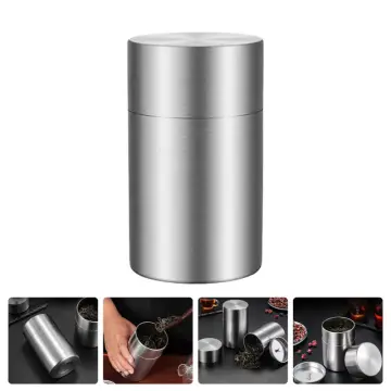 6pcs Tea Tins Canister With Airtight Double Lids,mini Tin Can Box