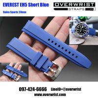 สายนาฬิกา รุ่น EVEREST EH5 Short Blue Color for Rolex Sport 20mm