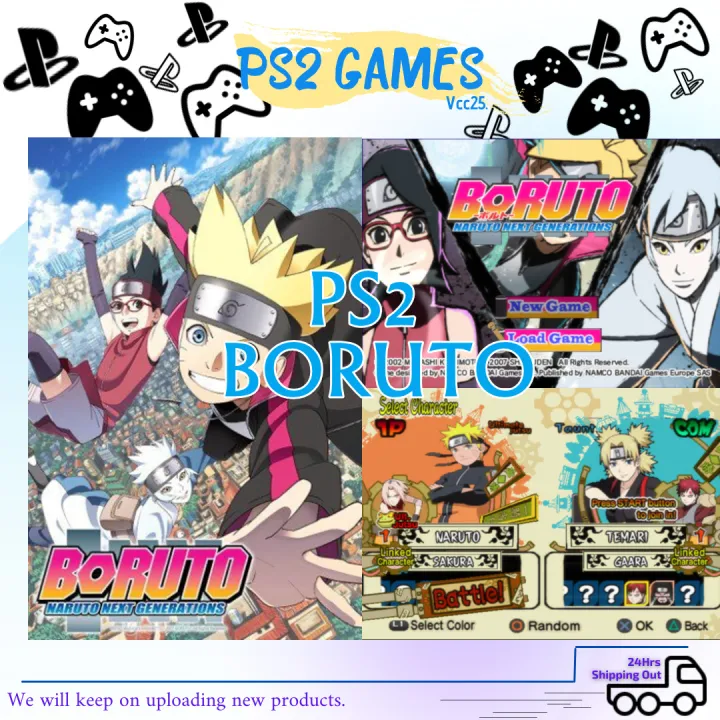 PS2 Games *NARUTO* *Boruto-The Next Generations*[100% Brand New