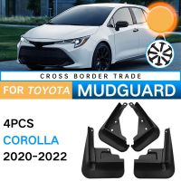 บังโคลนรถสำหรับ Toyota Corolla 2020 2021บังโคลนรถบังโคลนบังโคลนรถอุปกรณ์เสริมรถยนต์