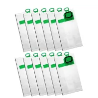 12Pcs Replacement Dust Bag Set for VK140 VK150 -140 Household Appliance Part