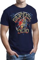 Liquid Blue Grateful Dead Struttin Skelly Summer Tour 1985 Ss T-Shirt