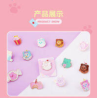 Ghost Bear Birthday Series Badge Blind Kawaii Ornaments Girl Birthday Gifts Desk Collection Toys Cute Model Mistery