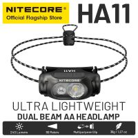 【lz】✎∈  Nitecore Farol para pesca noturna Trekking Road Trip bateria alcalina AA HA11 240 Lumens 36g