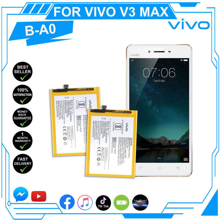 Vivo V3 Max Builtin Battery Model BA0 (3050mAh) Original Equipment
