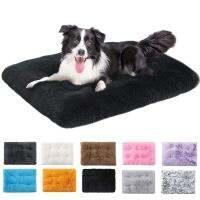 【Danqing family】 Square Soft Dog Pad Plush Kennel Cat Pad Pet Deep Sleep Dog โซฟาเบดอุปกรณ์สะดวกล้างทำความสะอาดได้