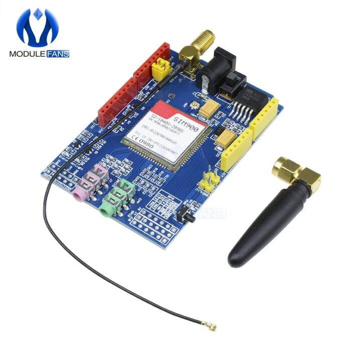 SIM900 850/900/1800/1900 MHz GPRS/GSM Shield Development Compatible ...