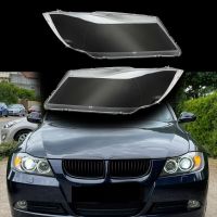 ฝาครอบไฟหน้ารถเหมาะสำหรับ BMW E90 3ชุด E91ฝาครอบหลอดไฟ2006-2012คู่เลนส์