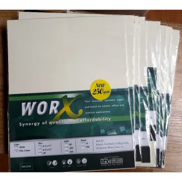 Shop Worx Paper 250 Gsm with great discounts and prices online