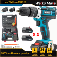 MAKITA สว่านไร้สาย 149V 3 ระบบ ใช้งานง่าย พร้อมระบบกระแทกทันสมัย แบตเตอรี่ Li-ion 2 ก้อน พร้อมดอกสว่านและอุปกรณ์ ความแข็งแกร่งที่เหนือกว่า