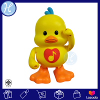 HelloMom ของเล่นเด็ก เป็ดดุ๊กดิ๊ก 3D Music Dancing  Duck ของเล่นเสริมสร้างพัฒนาการเด็ก เป็ดเต้น และฝึกฝนทักษะ สีสันสวยงาม ของเล่นเป็ดเต้นได้