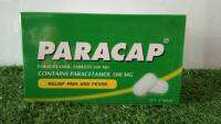 Paracap 500 mg.  50 แผง/กล่อง