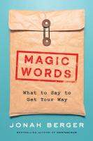 หนังสืออังกฤษใหม่ Magic Words [Hardcover]