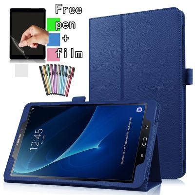 Case for Samsung Galaxy Tab S3 9.7 T820 T825 Slim Folding Stand Cover for Samsung Tab S3 SM-T820 pu leather Tablet Case pen film