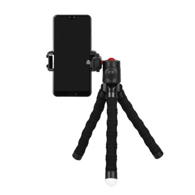 ขาตั้งกล้องมือถือ Kingjoy KT500 Portable Mobile Smartphone Tripod ขาตั้งกล้อง ขาตั้งกล้องถ่ายรูป ขาปลาหมึก ดัดได้ ปรับระ