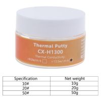 【YD】 CX H1300 Thermal Non-Conductive Putty Paste Silicone Sink Compound 13.5W/MK