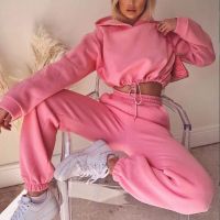 【DT】hot！ Tracksuit 2 Pieces Set Sweatshirts Pullover Hoodies Pants Sweatpants suits Trousers Outfits