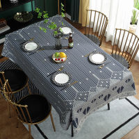 Customize Fabric Table Cloth Side Cover Cloth for Home Decor Track on The Table Dining Cloth Cotton and Linen Tablecloths