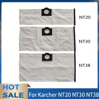 JJJG ถุงผ้าถุงเก็บฝุ่นล้างทำความสะอาดได้สำหรับ Karcher NT20 NT30 NT38 NT48/1 NT65/2 NT72/2ชิ้นส่วนเครื่องดูดฝุ่นถุงกรองฝุ่นไม่ทอ