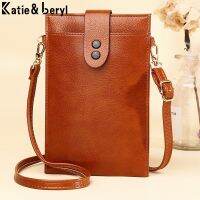 《Danqing family》 Retro Ultra-Thin Phone Shoulder Bag For Women 2021 Summer Small Crossbody Bag Soft PU Leather Handbags Card Holder Zipper Wallet