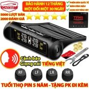 Cảm biến áp suất lốp ô tô van ngoài CHÍNH HÃNG CAR365 màn hình màu gắn
