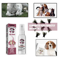 Yegbong Pet Insecticide Cat Dog Flea Repellent Cat Dog In Vitro Tick Repellent Itching Spray