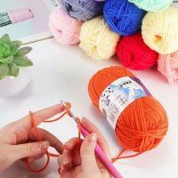 【CW】❍  50g/set Cotton Yarn Hand-Knitting Thread Soft Warm Threads Baby Wool for Hand Knitting Crochet