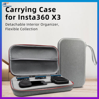 ถุงเก็บกระเป๋ากันน้ำกันกระแทกกระเป๋าเดินทางเข้ากันได้สำหรับ Insta360 X3อุปกรณ์เสริมสำหรับกล้อง