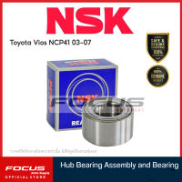 NSK ลูกปืนล้อหน้า Toyota Vios NCP41 NCP42 ปี03-07 / ลูกปืนล้อ วีออส / 38BWD22