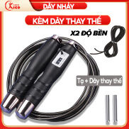 Dây nhảy đếm số, thể lực đàn hồi 2.9m chính hãng KICO CARE, hỗ trợ giảm cân