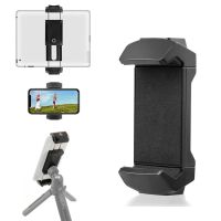 St-29 Universal Phone Tablet Stand Holder Clip Tripod with 1/4 Screw Cold Shoe Adjustable Bracket Clamp For Phone Iphone 13 Ipad Selfie Sticks