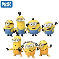 Corinada Genuine TOMY Despicable Me Minions model Stuart Kevin Otto Kung Fu doll kawaii Christmas gift movie collection souvenir