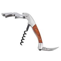 Multifunction Portable Wood Handle Red Wine Opener Screw Corkscrew Wine Bottle Opener Cook Tool