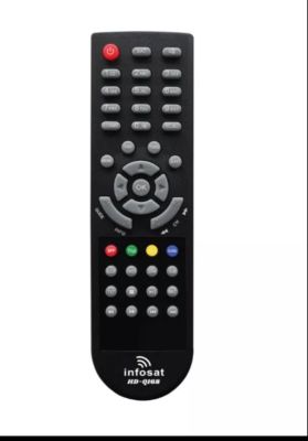 รีโมท  infosat รุ่น HD-Q168 (ใช้งานกับกล่อง infosat HD ได้ทุกรุ่น) ( มีบริการเก็บเงินปลายทาง)-Home.Remote.BKK.Shop.No.1