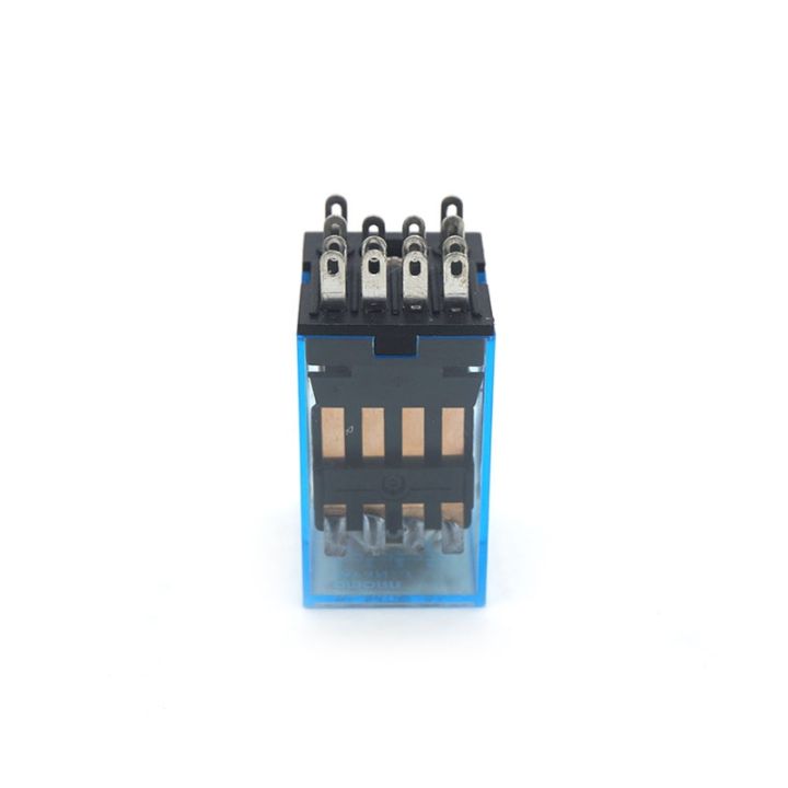 รีเลย์กลาง-iec255-5a-my4n-j-dc24v-ac220v-12v-ขนาดเล็ก14ฟุตสี่เปิดปิด