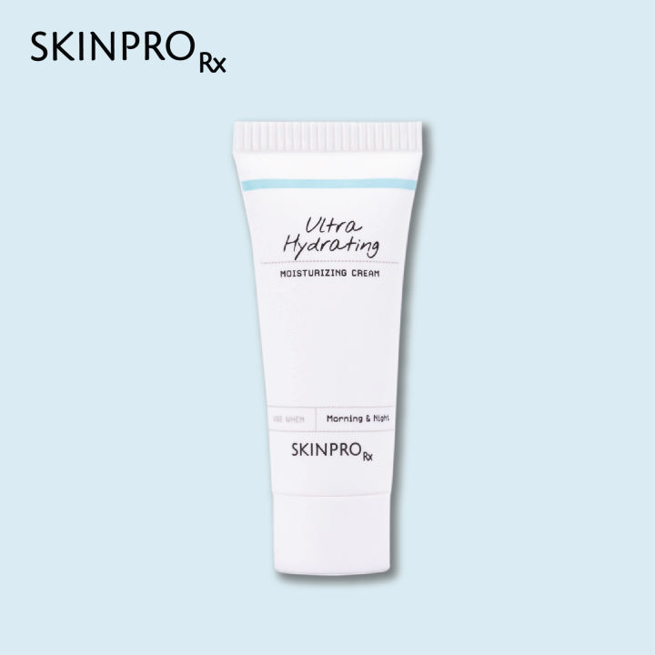 skinpro-rx-ultra-hydrating-moisturizing-cream-มอยซ์เจอร์ไรเซอร์สูตรเข้มข้นสำหรับผิวแห้ง-ขาดน้ำ-เติมความชุ่มชื้นให้กับผิวหน้าขั้นสุด-ขนาดทดลอง-8-ml