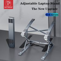 Oatsbasf Adjustable Laptop Stand Aluminum Foldable Laptop Stand Cooling Pad Angle Tablet Holder Bracket For Macbook Tablet Laptop Stands