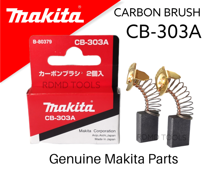 (B-80379) Original MAKlTA Carbon Brush CB-303A (1 SET) | Lazada PH