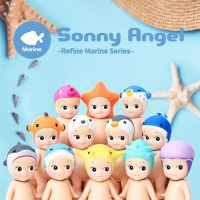 Blind Box Sonny Angel Marine Series Mini Figure Ocean Collection Surprise Box Girl Gift Doll Handmade Ornament Toys For Children