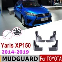 บังโคลนสำหรับโตโยต้า Vios Yaris XP150รถยนต์แฮทช์แบค2019 ~ 2014บังโคลนอุปกรณ์เสริมบังโคลน2018 2017 2016 2015