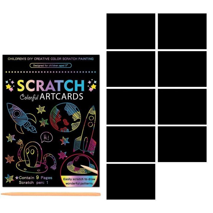 Coloring Scratch Book For Kids Magic, Toys \ Creative toys