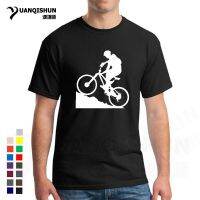 Summer Hot Fashion Mens T Shirt Mounn Biking Printing O-Neck Tee 16 Colors 100% Cotton Tshirt Camisetas Hip-Hop Casual Tops