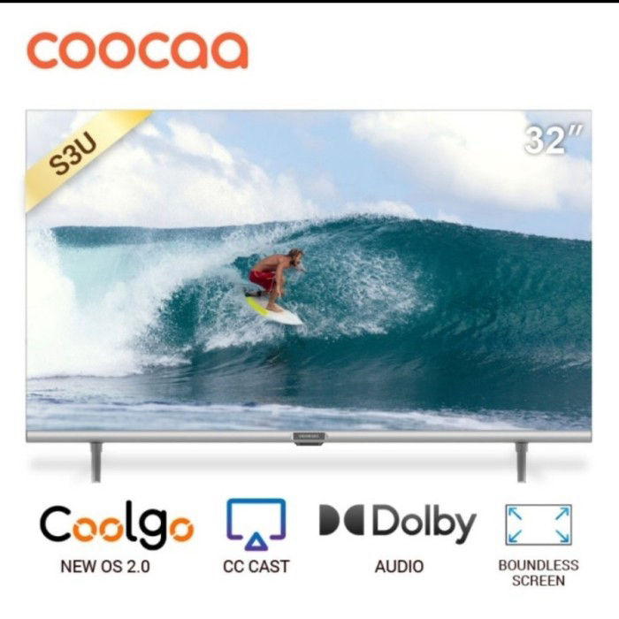 Coocaa Tv Led 32s3u 32 Inch Digital Smart Tv Lazada Indonesia