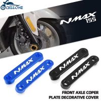 ℡ஐ⊕ FOR Yamaha Nmax 155 N max155 N-max 155 2017 2018 Motorcycle Accessories aluminum Front Axle Coper Plate Decorative Cover