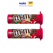 Quà tặng Combo 2 Kẹo Chocolate M&M s Minis Tube Phiên bản Mini 30.6g